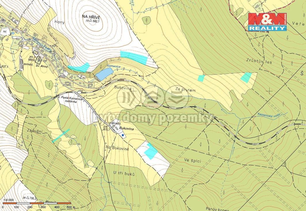 Prodej zemědělský pozemek - Borová u Poličky, 569 82, 27 613 m²