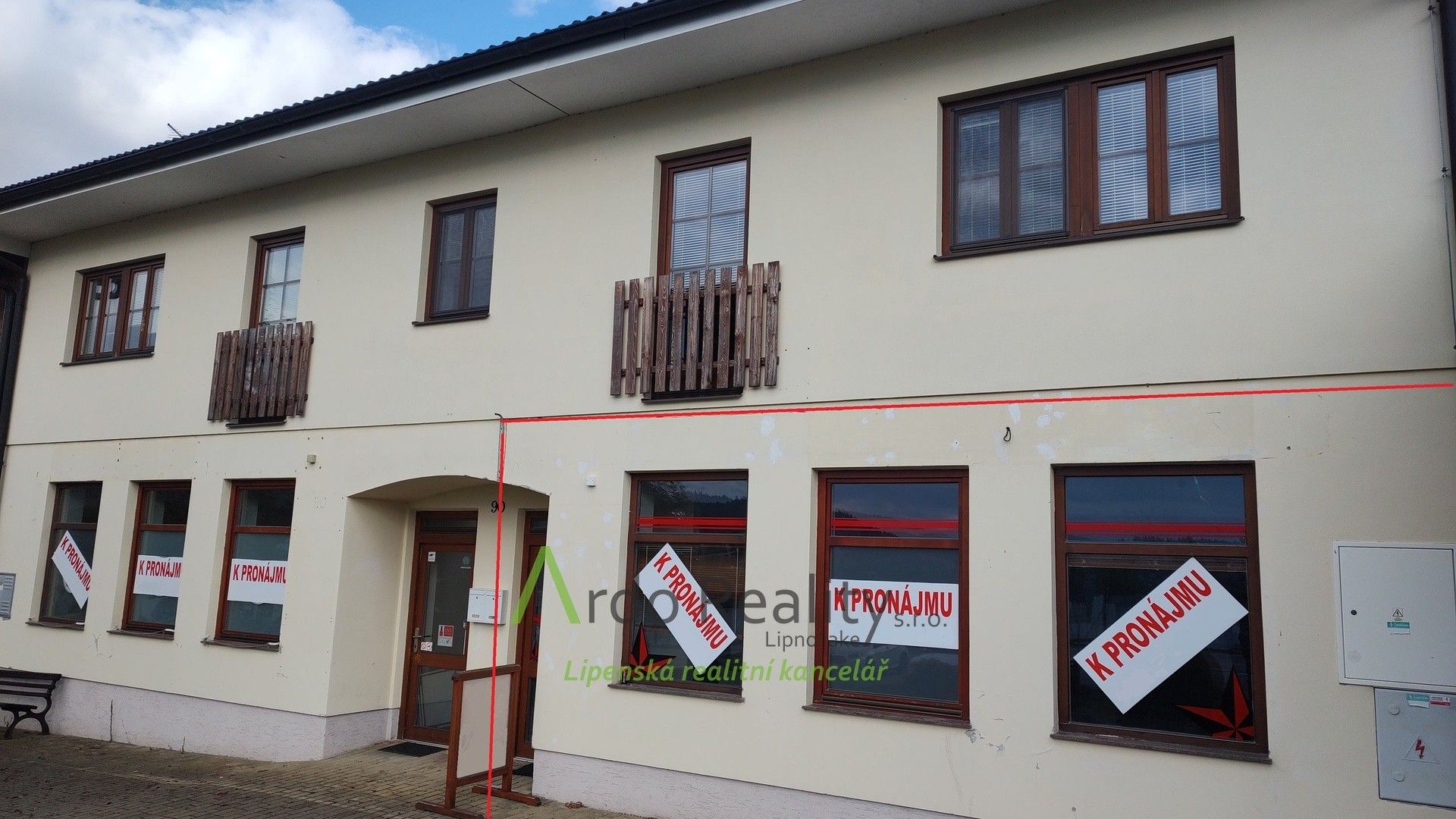 Kanceláře, Lipno nad Vltavou, 66 m²