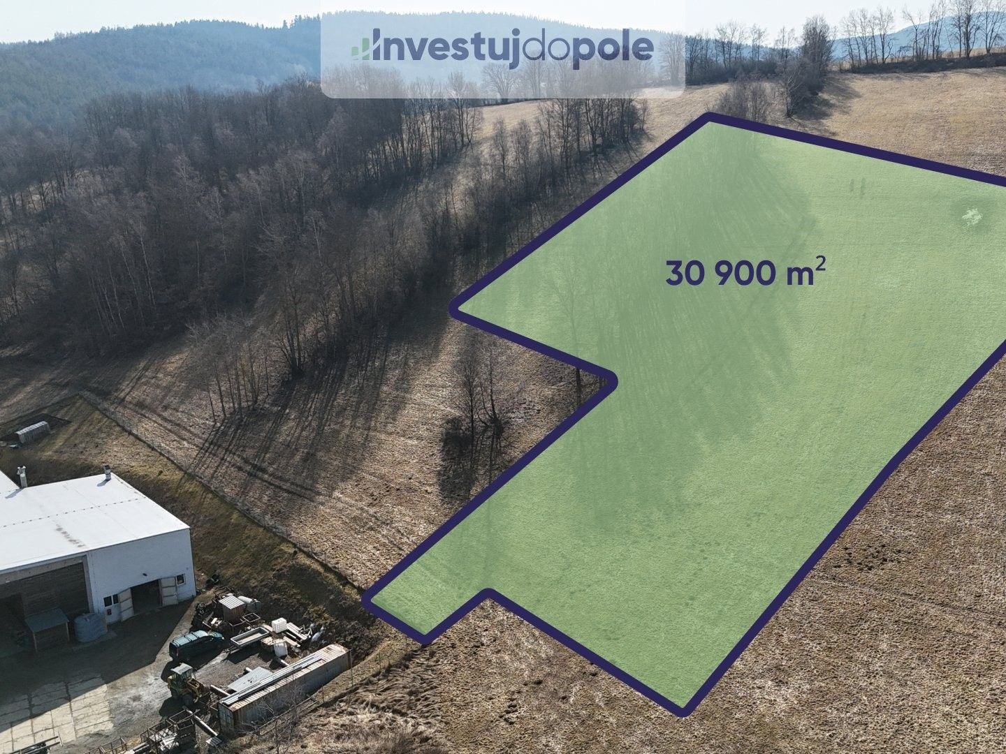 Louky, Pravětín, Vimperk, 30 800 m²