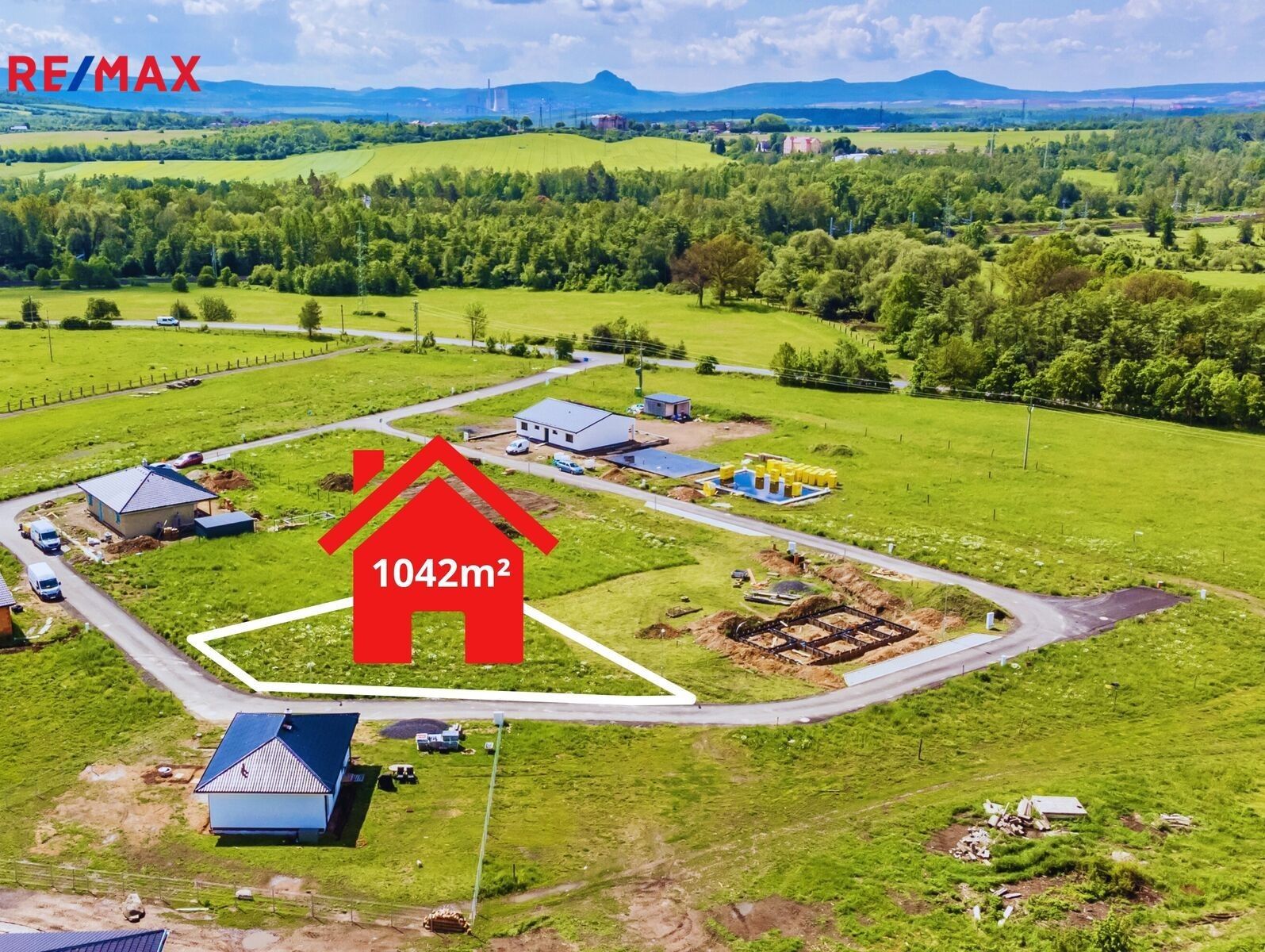 Pozemky pro bydlení, Újezdeček, 1 042 m²