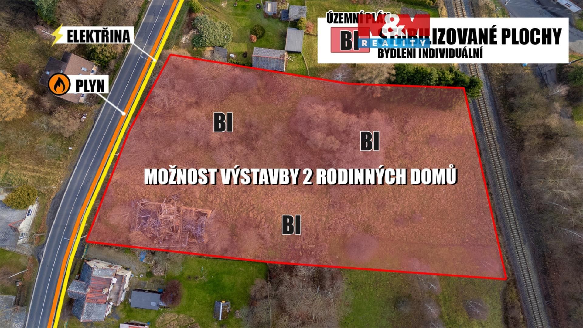 Pozemky pro bydlení, 3-Dolní Křečany, Rumburk