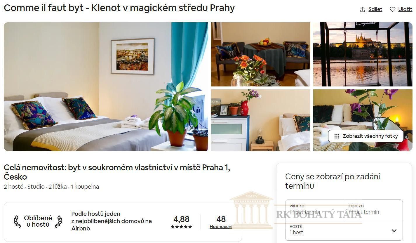 Prodej byt 1+kk - Konviktská, Praha, 33 m²