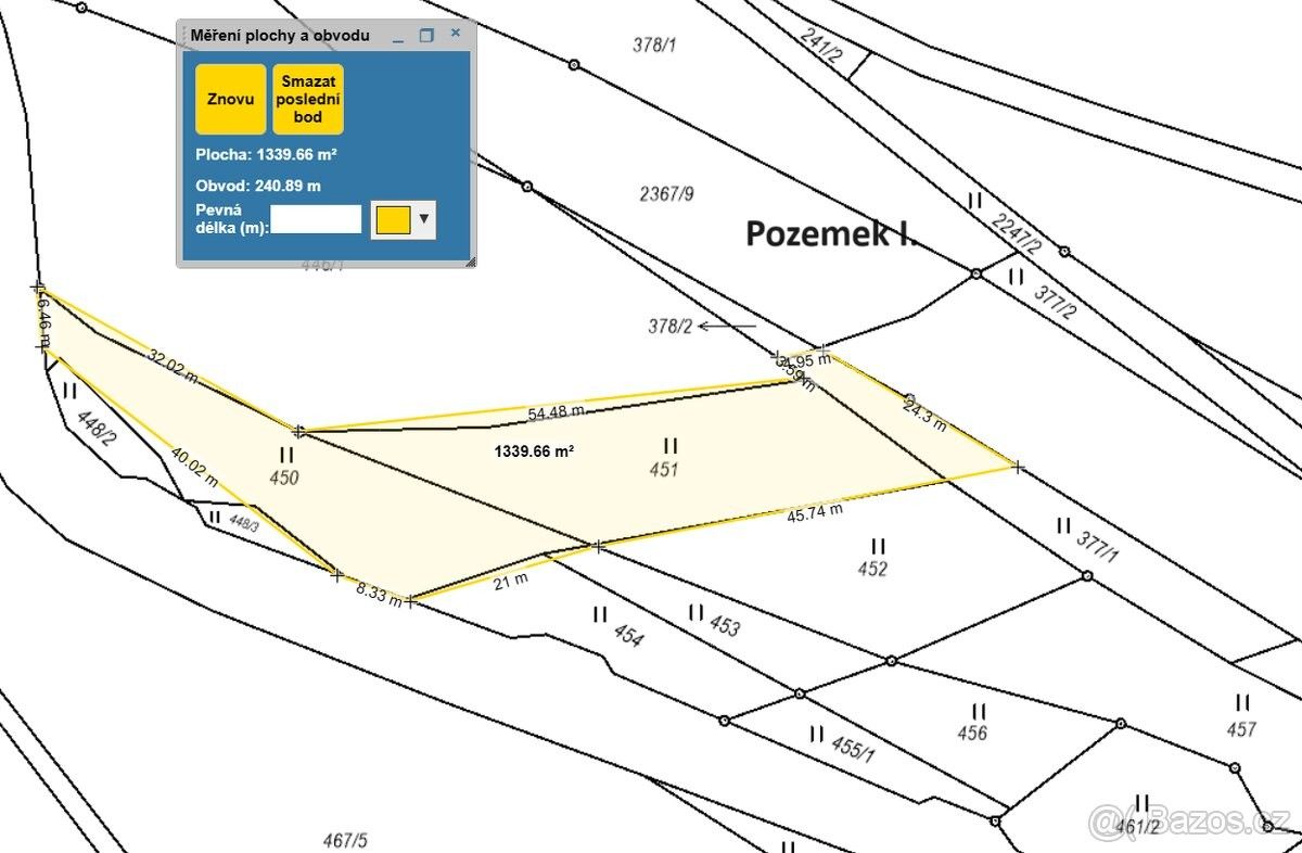 Prodej pozemek pro bydlení - Vysoké nad Jizerou, 512 11, 2 539 m²