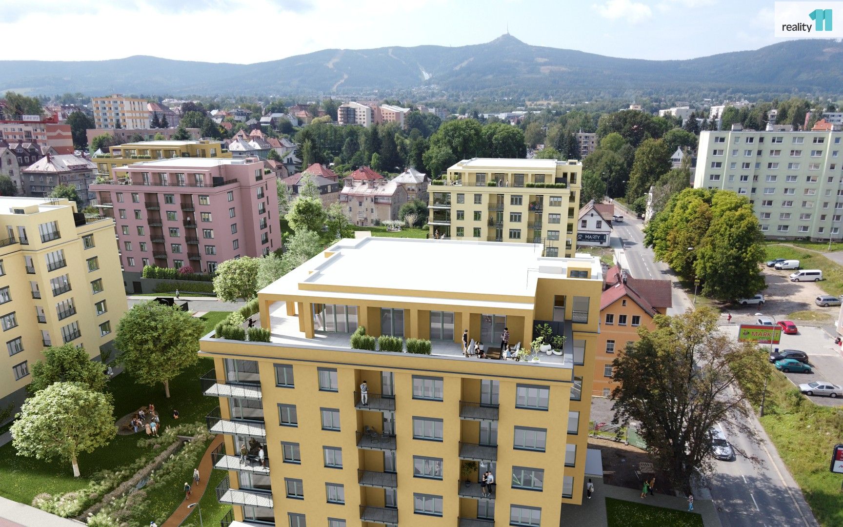 2+kk, Švermova, Liberec, 60 m²