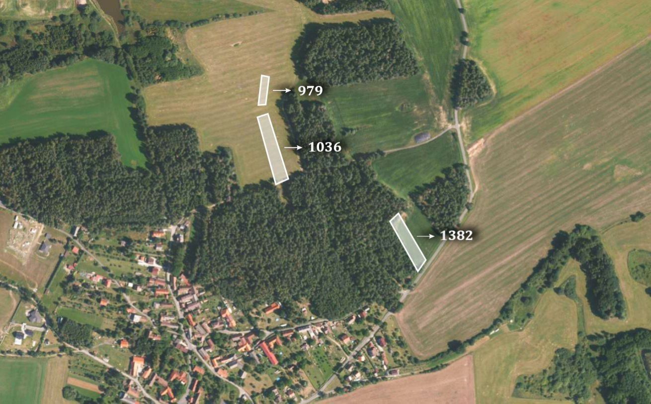 Louky, Kvášňovice, 12 905 m²