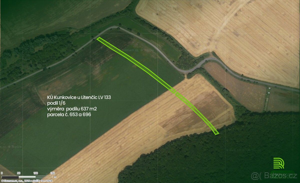 Pozemky pro bydlení, Litenčice, 768 13