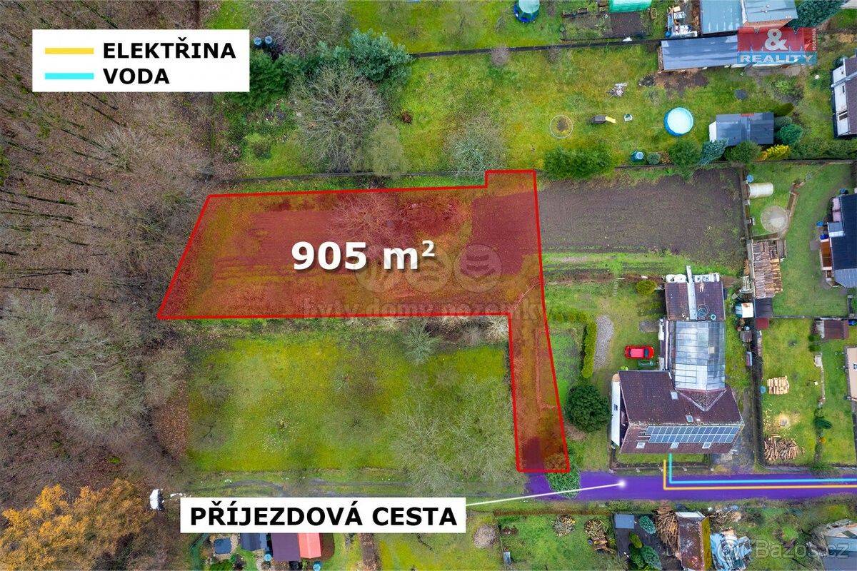 Prodej zahrada - Nový Oldřichov, 471 13, 905 m²