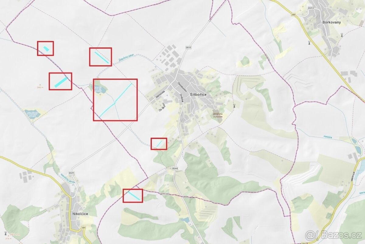 Prodej pozemek pro bydlení - Šitbořice, 691 76
