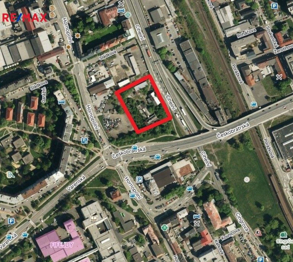 Prodej komerční pozemek - Moravská Ostrava, Ostrava, 5 m²