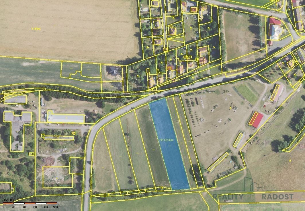 Prodej pozemek pro bydlení - Panoší Újezd, 1 000 m²