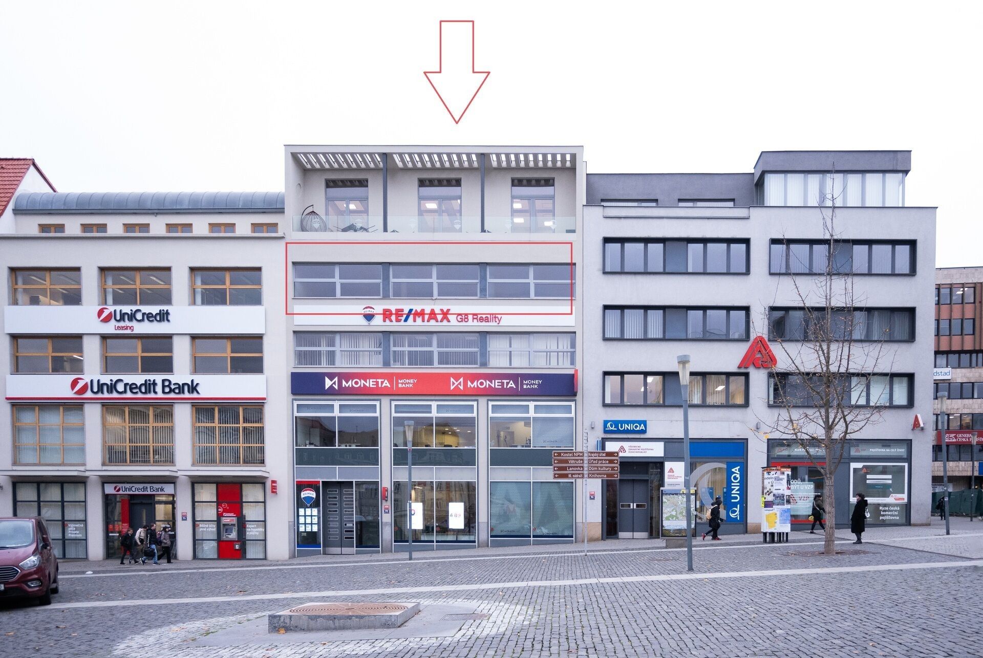 Pronájem kancelář - Ústí nad Labem-centrum, Ústí nad Labem, 239 m²