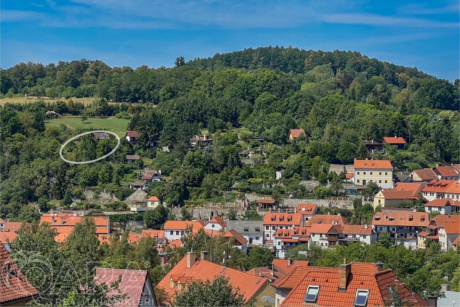 Zahrady, Bylinková, Český Krumlov, 969 m²