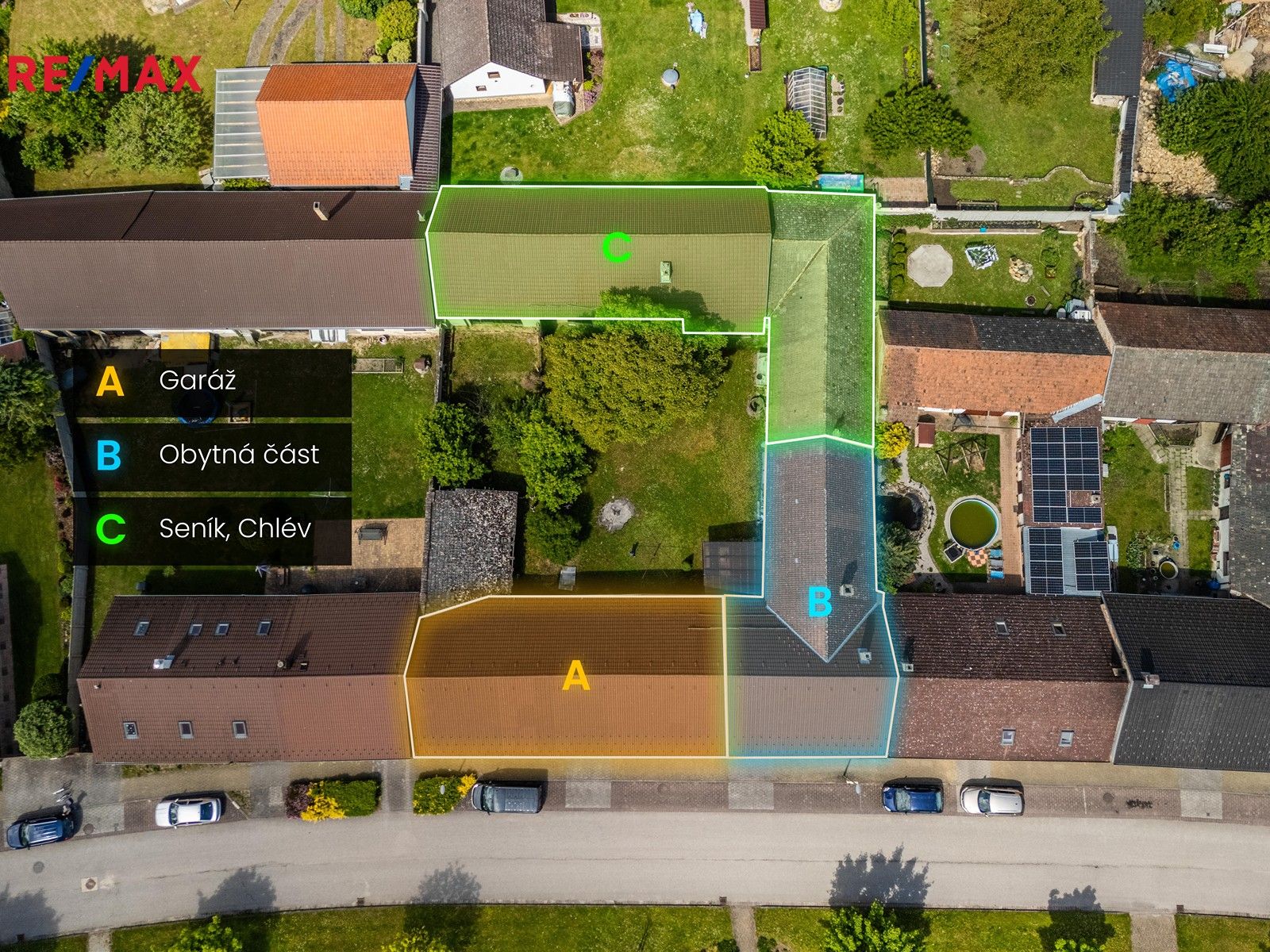 Rodinné domy, Palackého, Lomnice nad Lužnicí, 108 m²