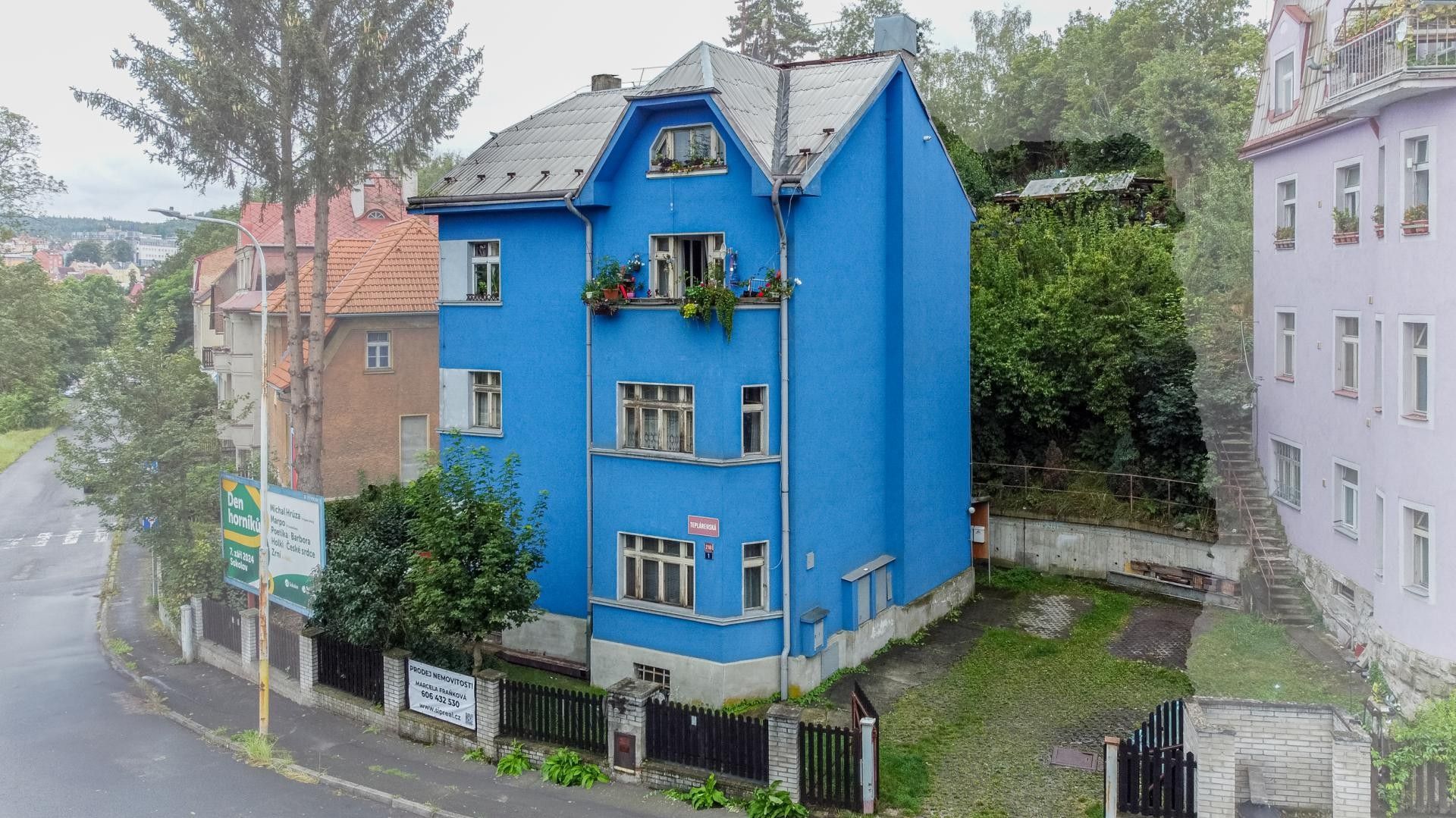 Činžovní domy, Teplárenská, Karlovy Vary, 197 m²