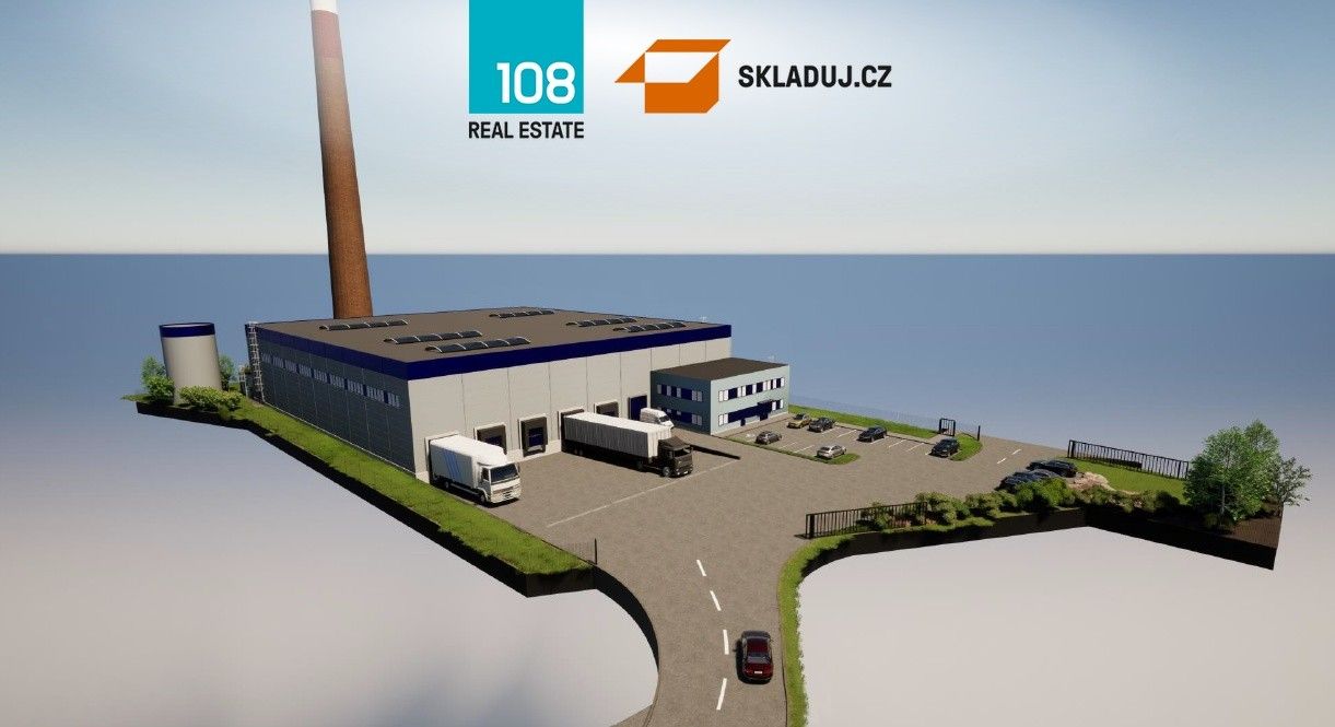 Sklady, Průmyslová, Kladno, 3 324 m²