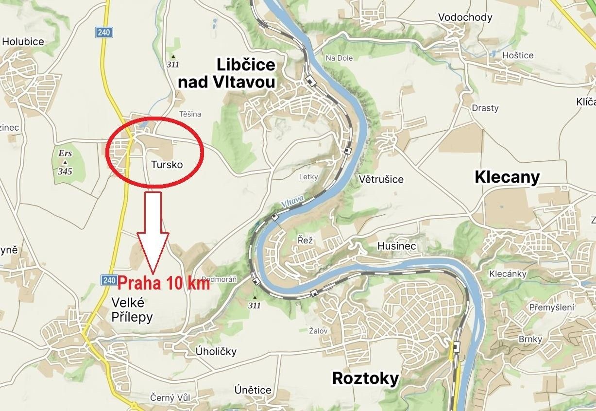 Pronájem sklad - Ke Statkům, Tursko, 438 m²