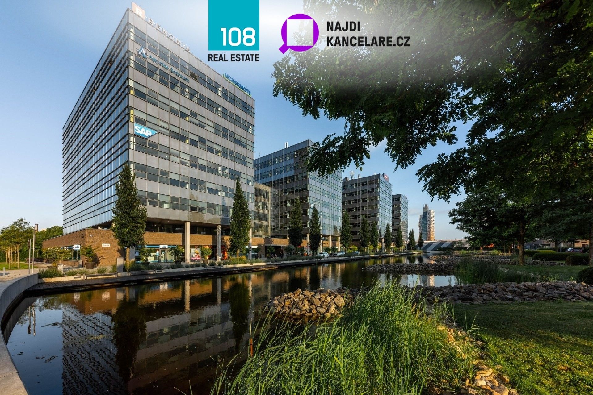 Pronájem kancelář - Holandská, Brno, 497 m²