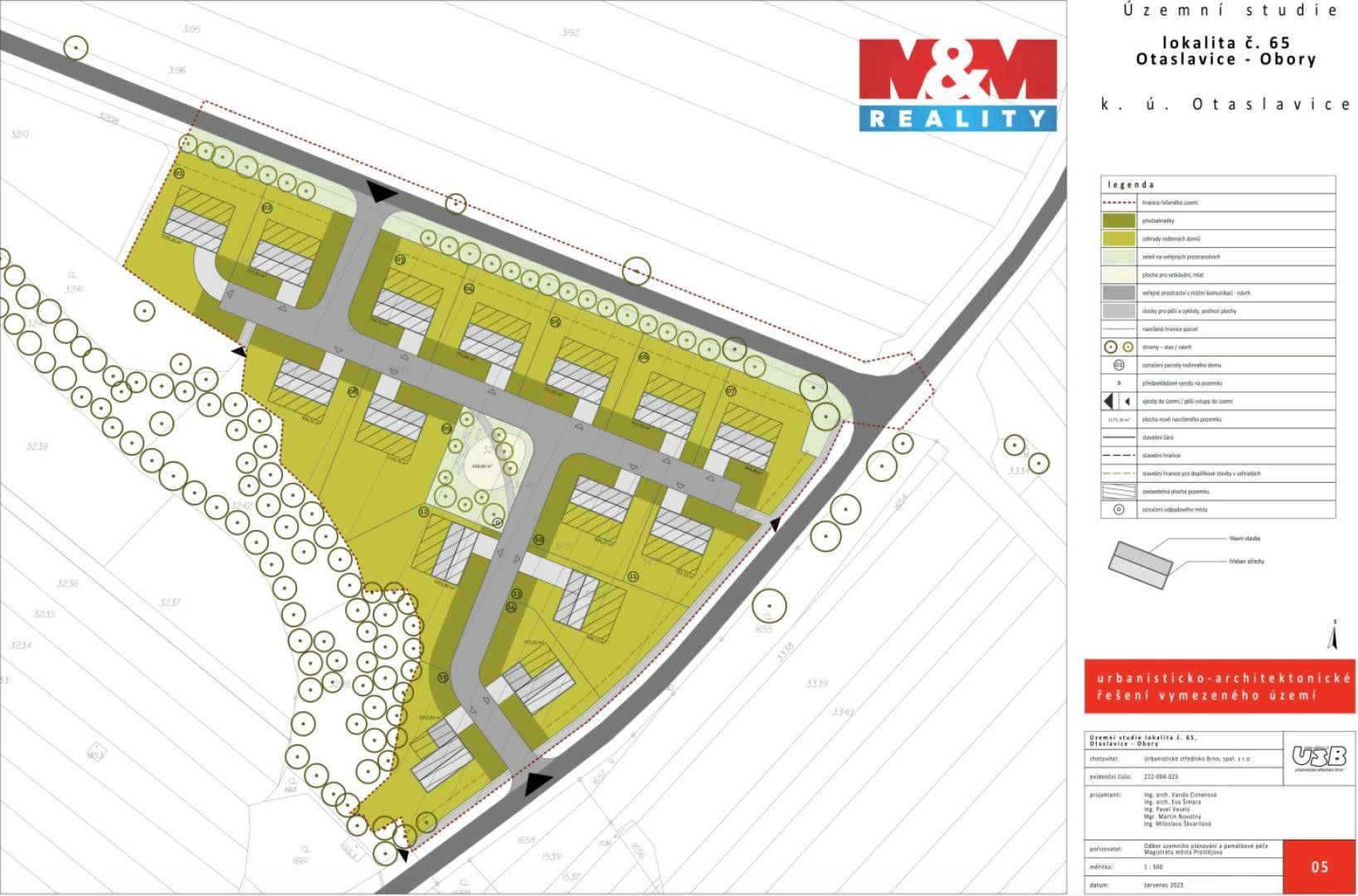Pozemky pro bydlení, Otaslavice