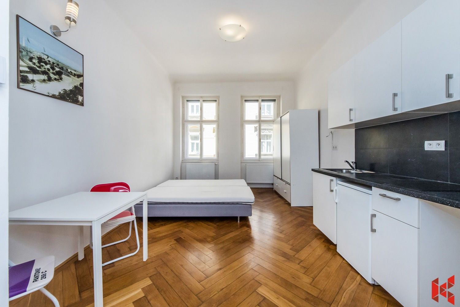 1+kk, Neklanova, Praha, 27 m²