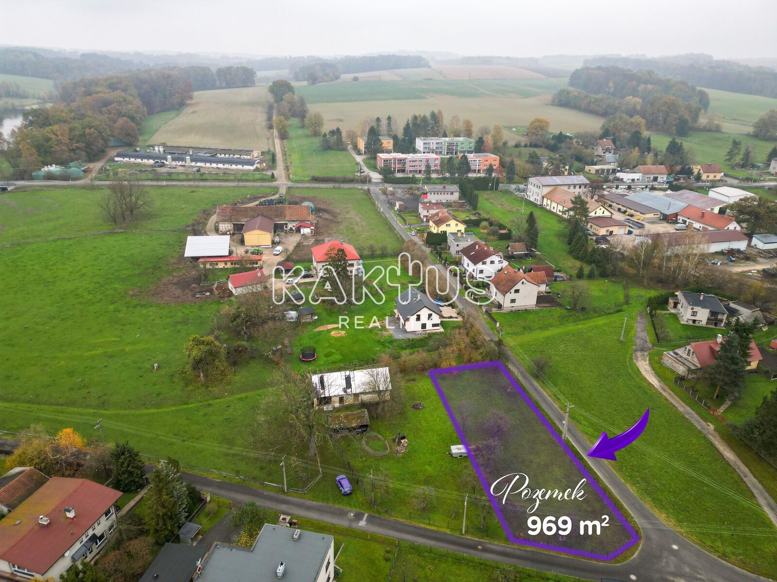 Prodej pozemek pro bydlení - Hůrská, Stará Ves nad Ondřejnicí, 969 m²