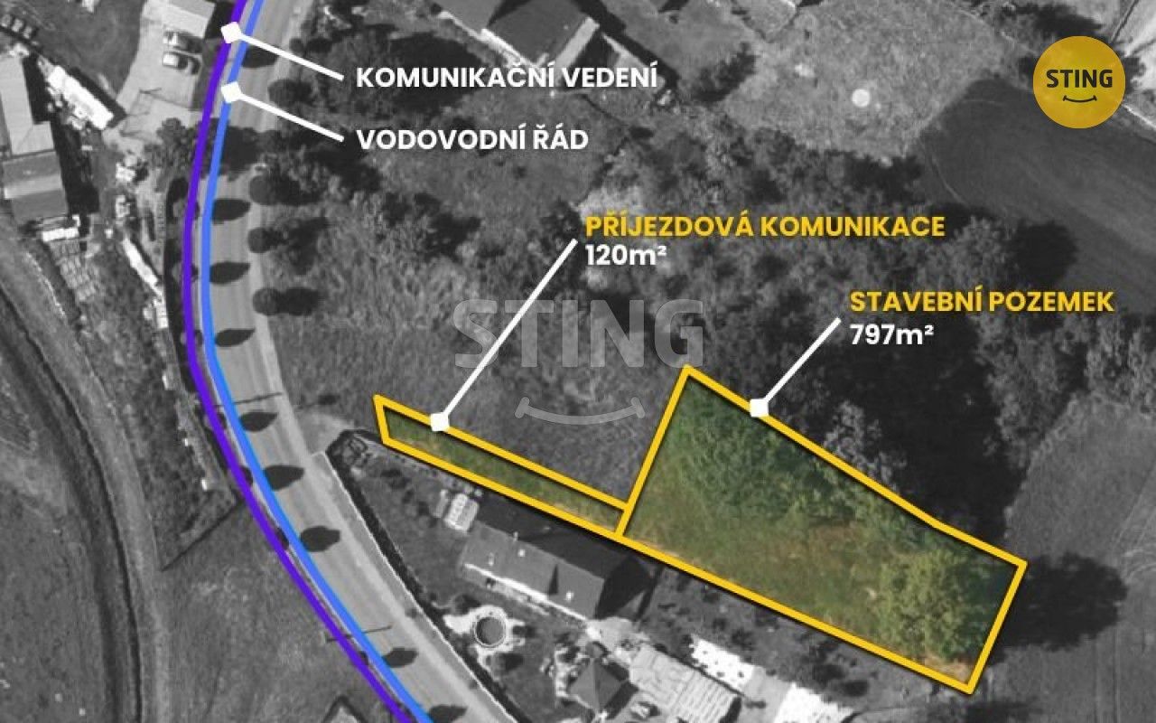 Pozemky pro bydlení, Třebom, 797 m²