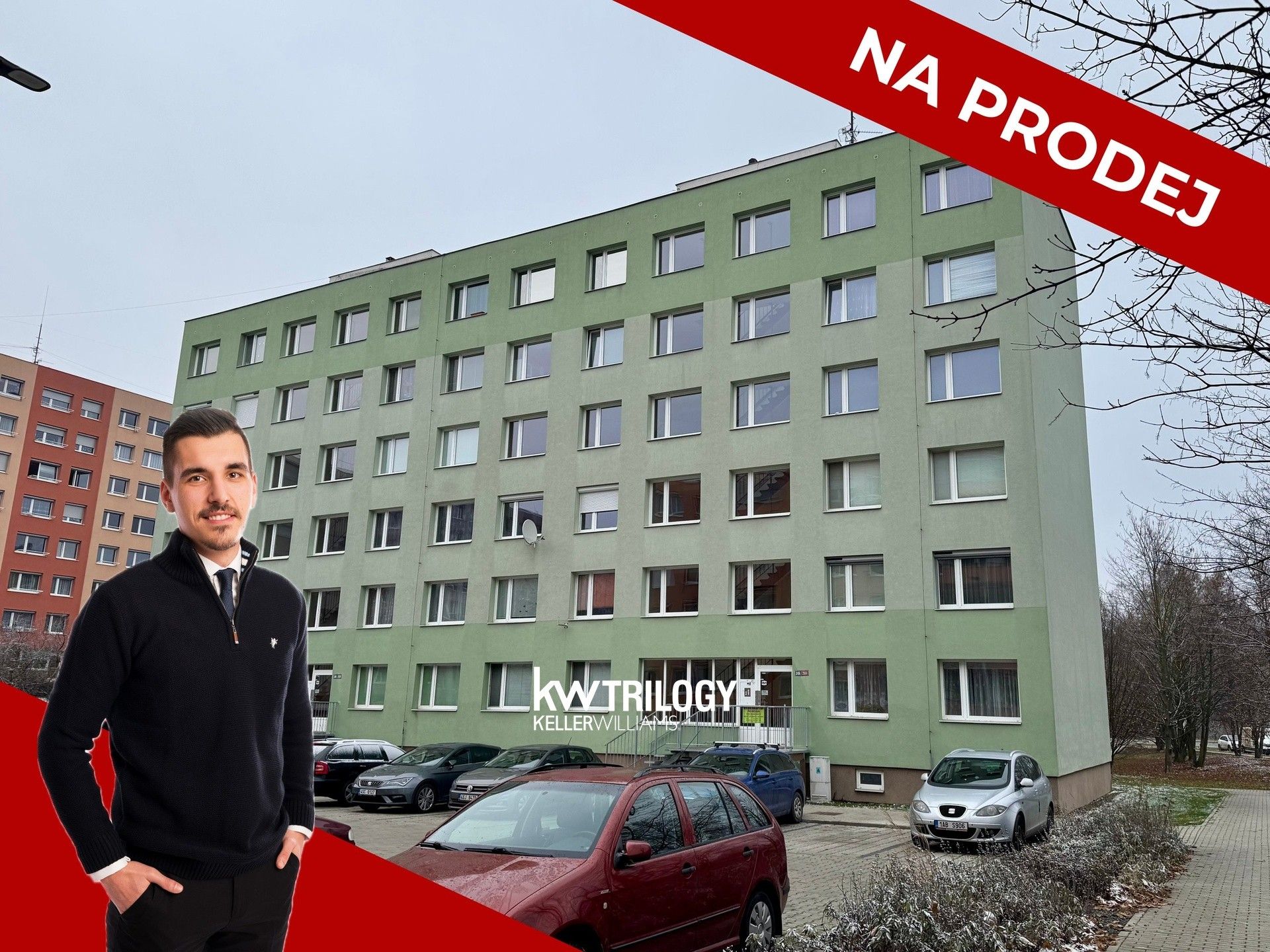 1+kk, Na růžovém poli, Kladno, 27 m²