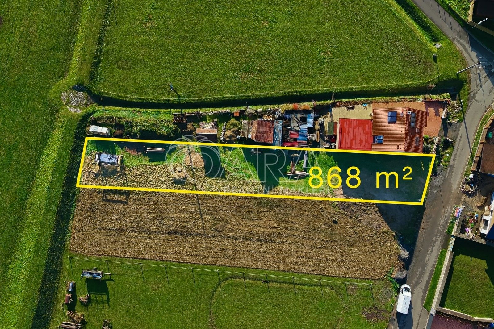 Pozemky pro bydlení, Grygov, 868 m²