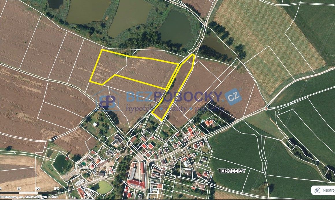 Prodej komerční pozemek - Termesivy, Havlíčkův Brod, 50 385 m²