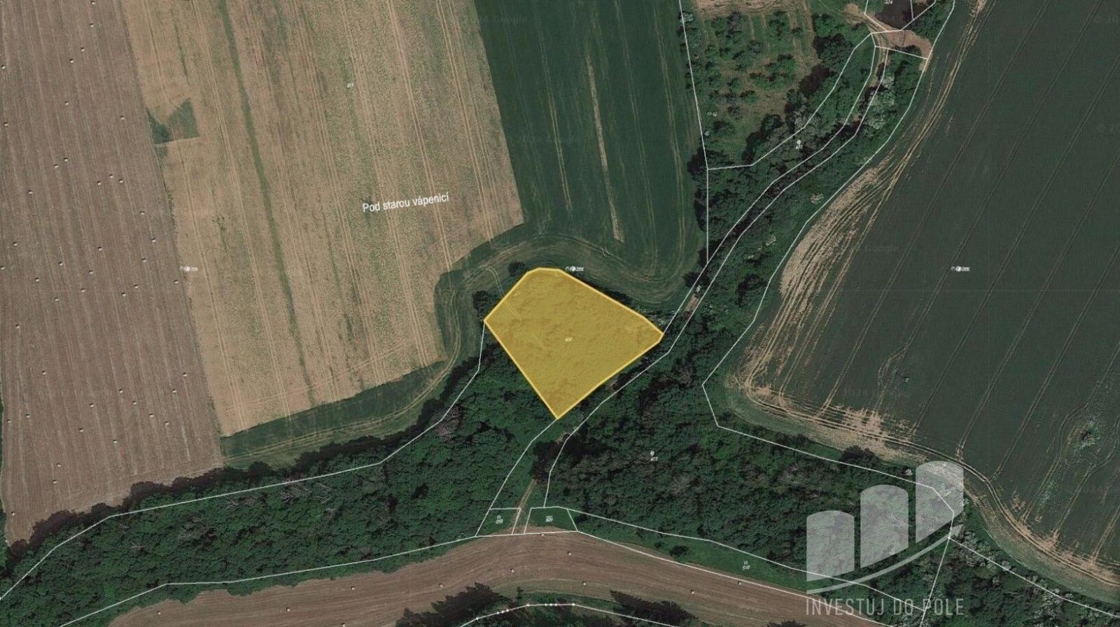 Prodej pozemek - Lobeč, 3 634 m²