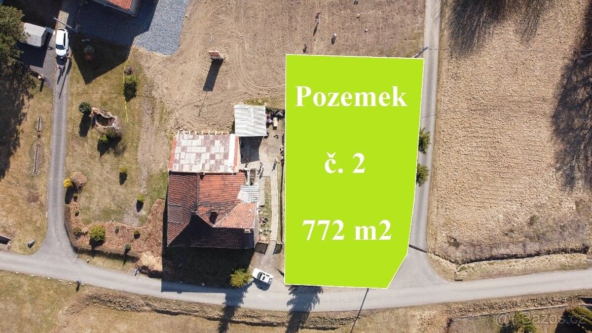 Pozemky pro bydlení, Hranice, 753 01, 772 m²