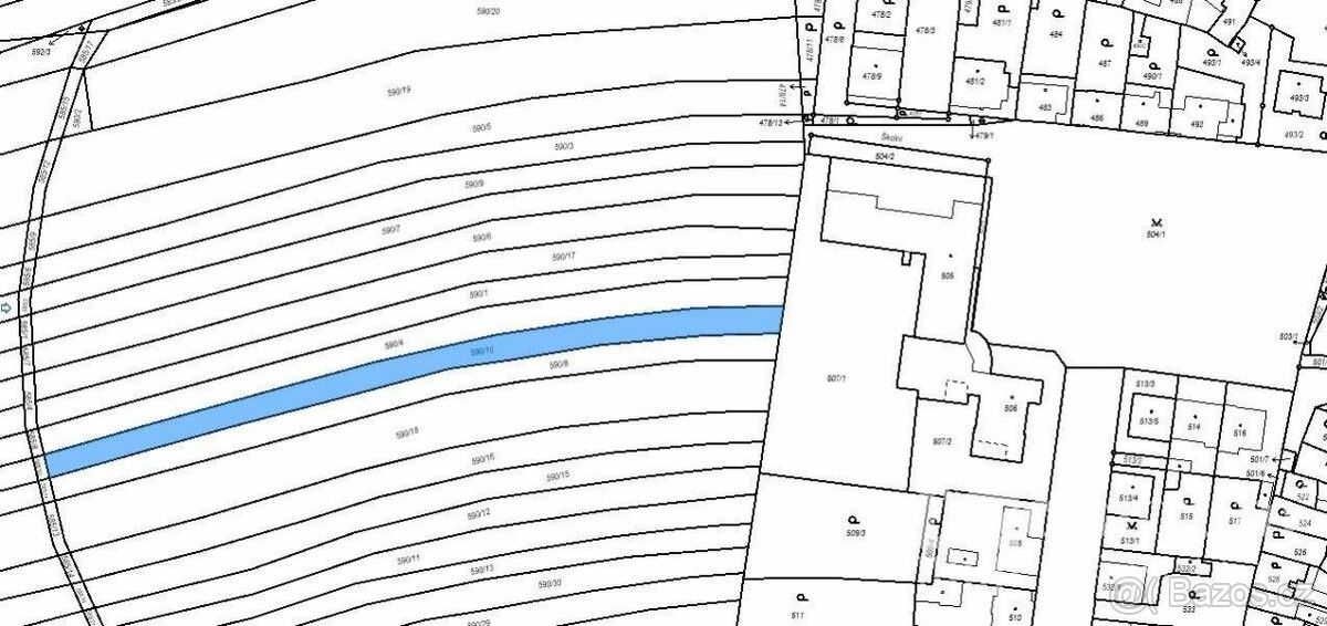 Prodej pozemek pro bydlení - Kyjov, 696 55, 1 235 m²