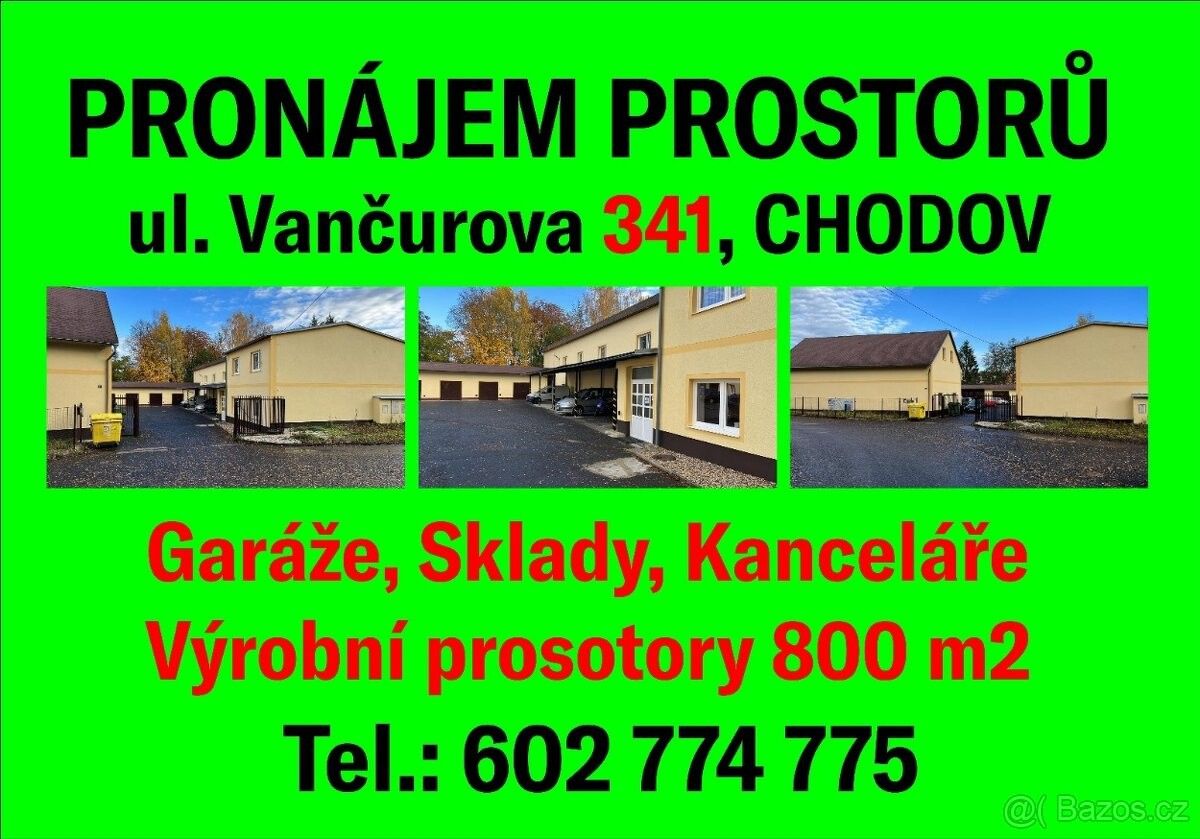 Obchodní prostory, Chodov u Karlových Var, 357 35, 800 m²