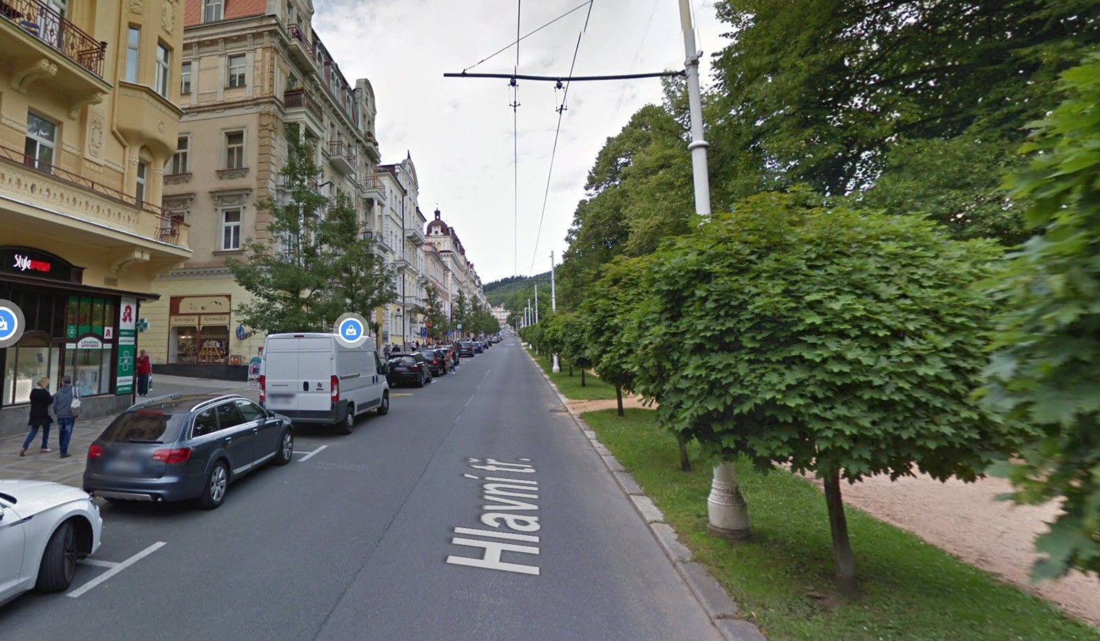 Kanceláře, Hlavní třída, Mariánské Lázně, 50 m²