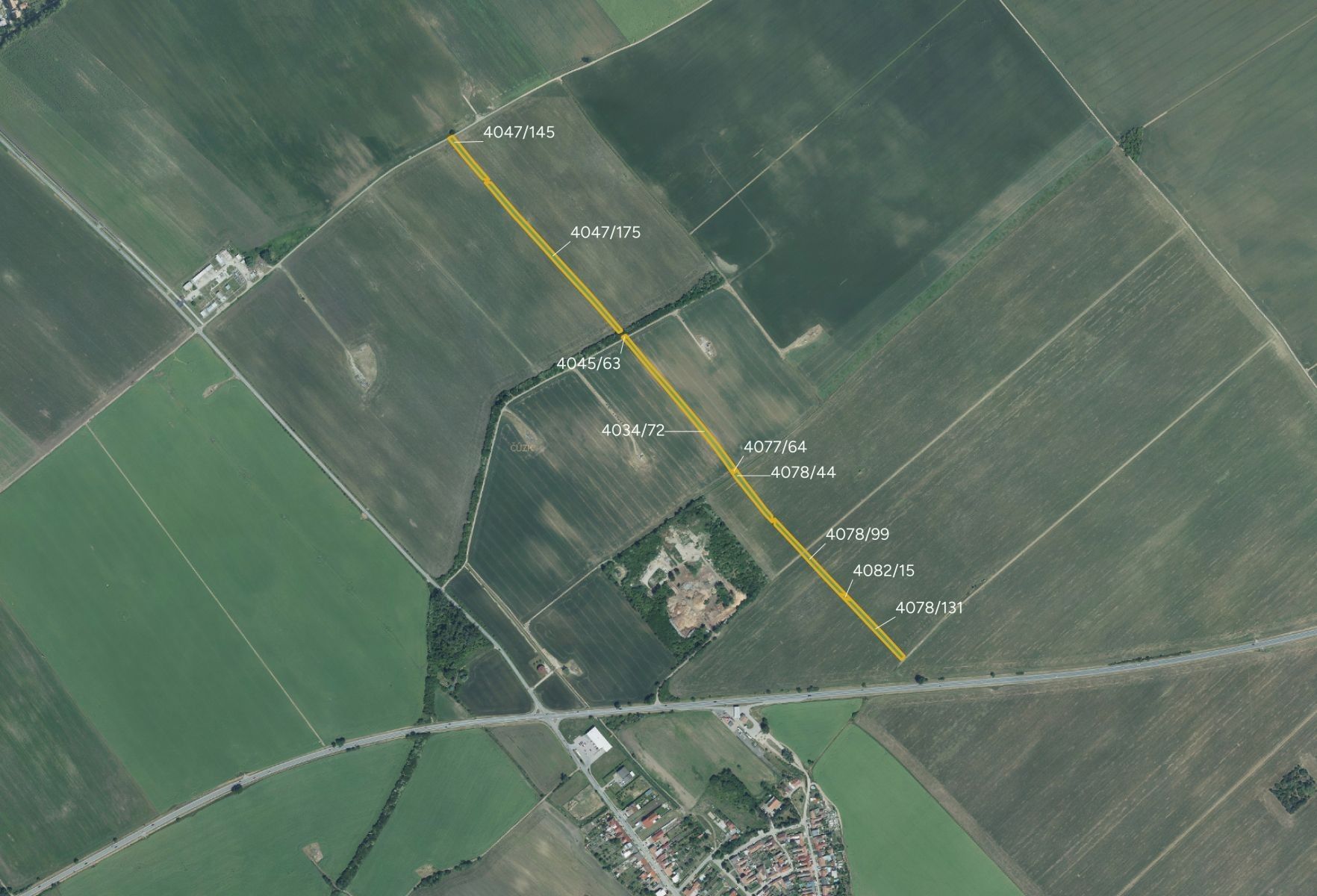 Zemědělské pozemky, Moravská Nová Ves, 7 109 m²