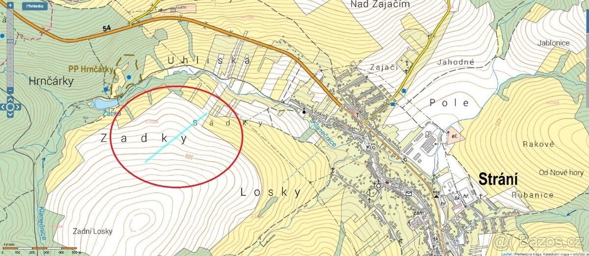 Prodej zemědělský pozemek - Strání, 687 65, 10 439 m²