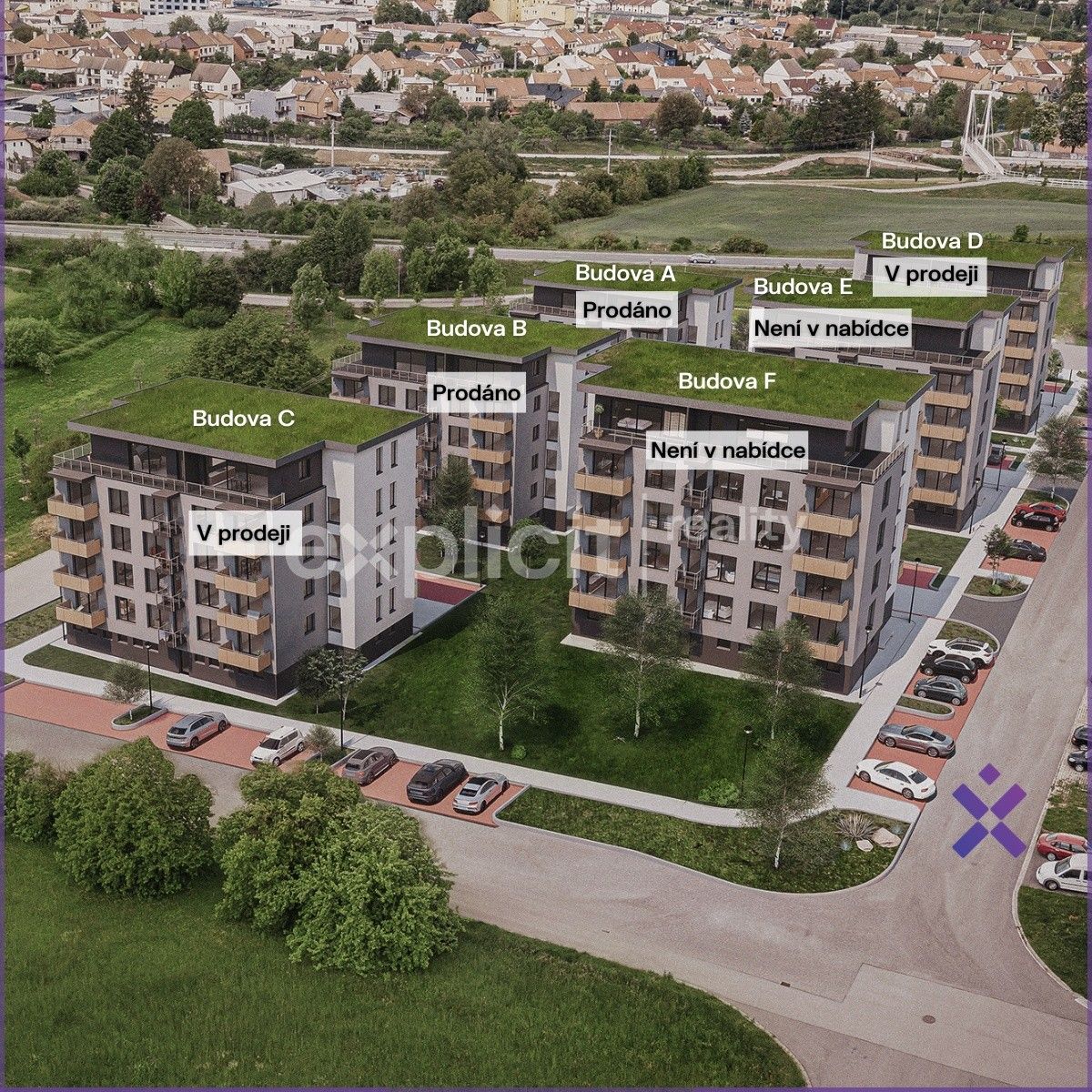 Prodej byt 1+kk - U Mlýnů, Uherský Brod, 33 m²