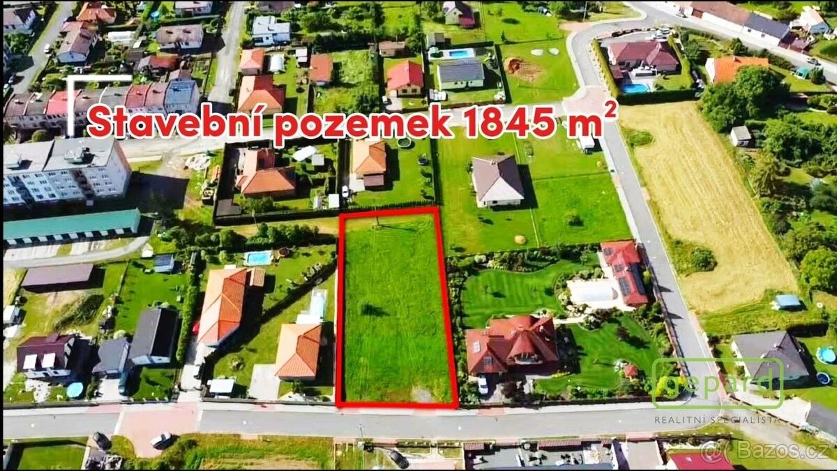 Pozemky pro bydlení, Kožlany, 331 44, 1 845 m²