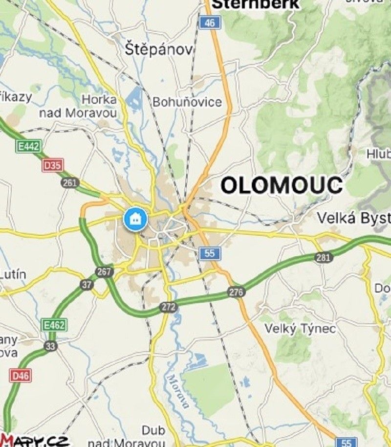 Prodej byt 1+1 - tř. Svornosti, Olomouc, 45 m²