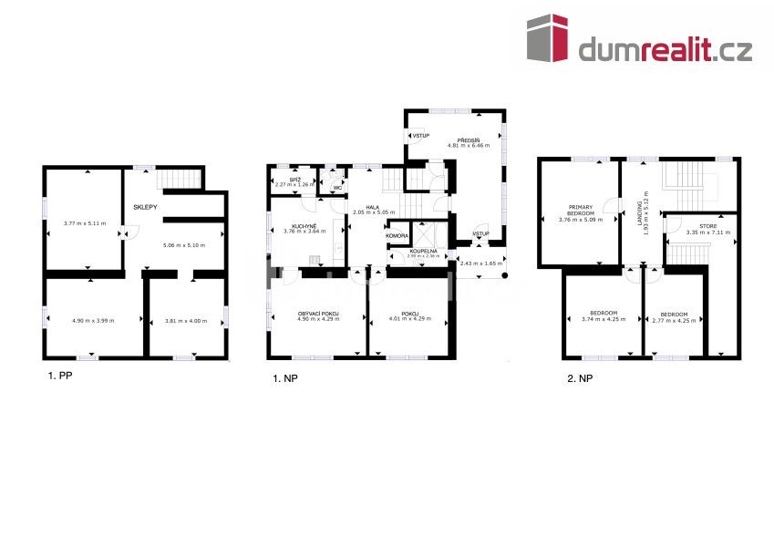 Prodej rodinný dům - Záluží, 120 m²