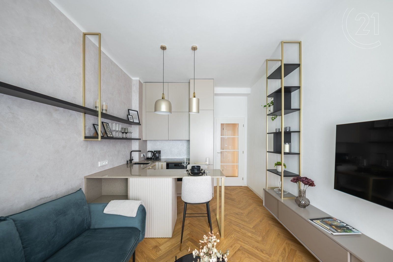 2+kk, Vinohrady, Praha, 68 m²