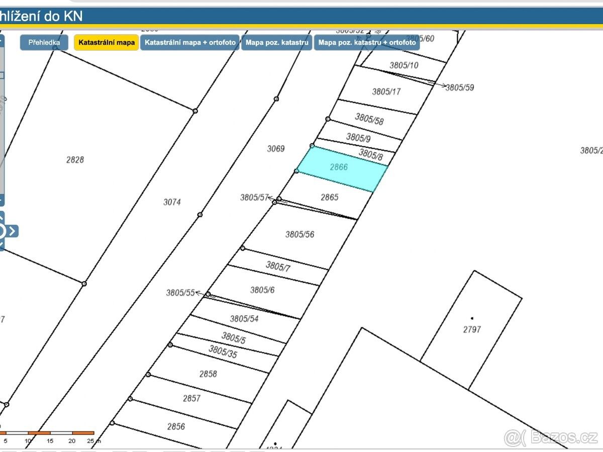 Prodej pozemek - Kyjov, 697 01, 701 m²