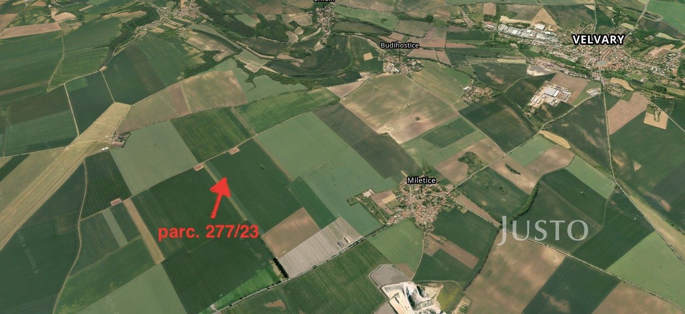 Zemědělské pozemky, Miletice, Černuc, 7 m²