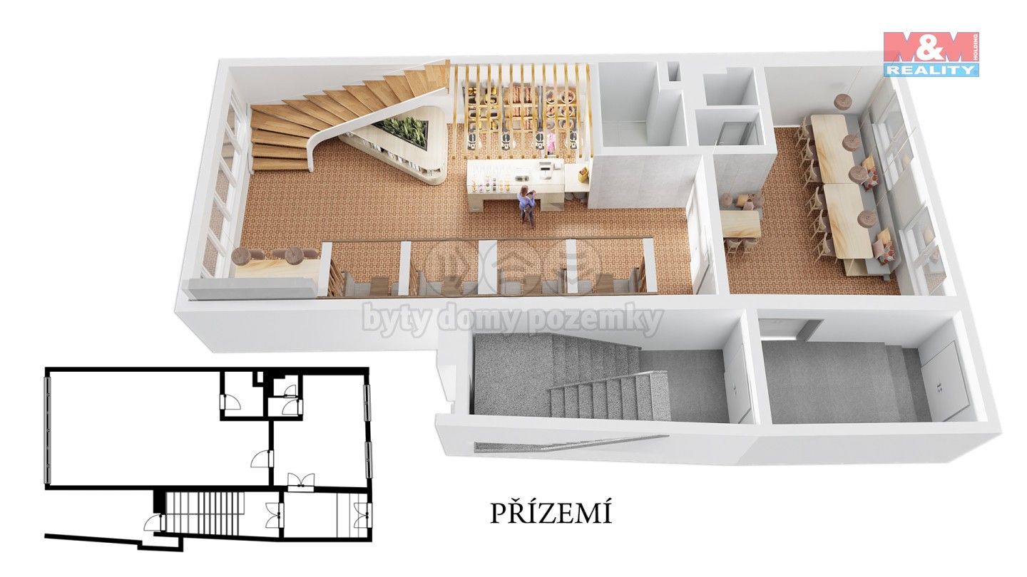 Prodej činžovní dům - Čsl. armády, Nové Strašecí, 290 m²