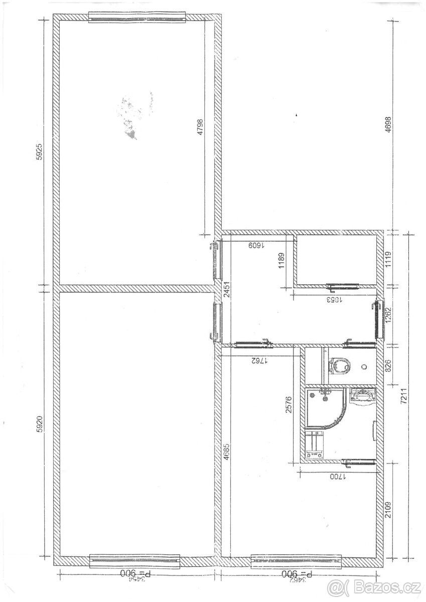 2+1, Dačice, 380 01, 64 m²