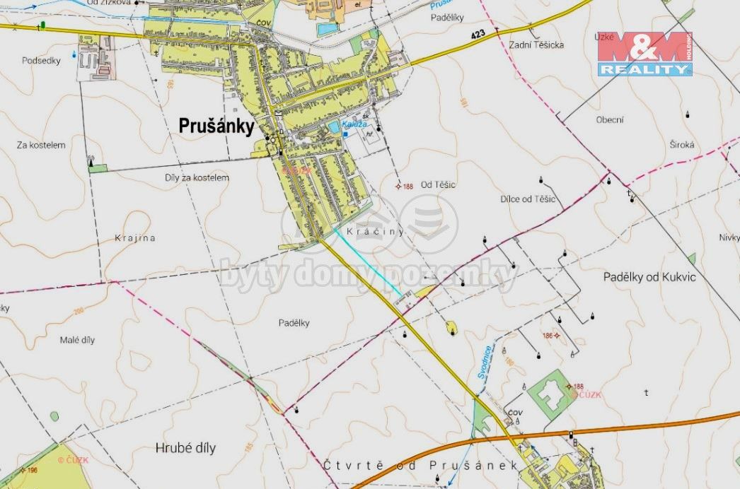 Prodej zemědělský pozemek - Prušánky, 696 21, 410 m²