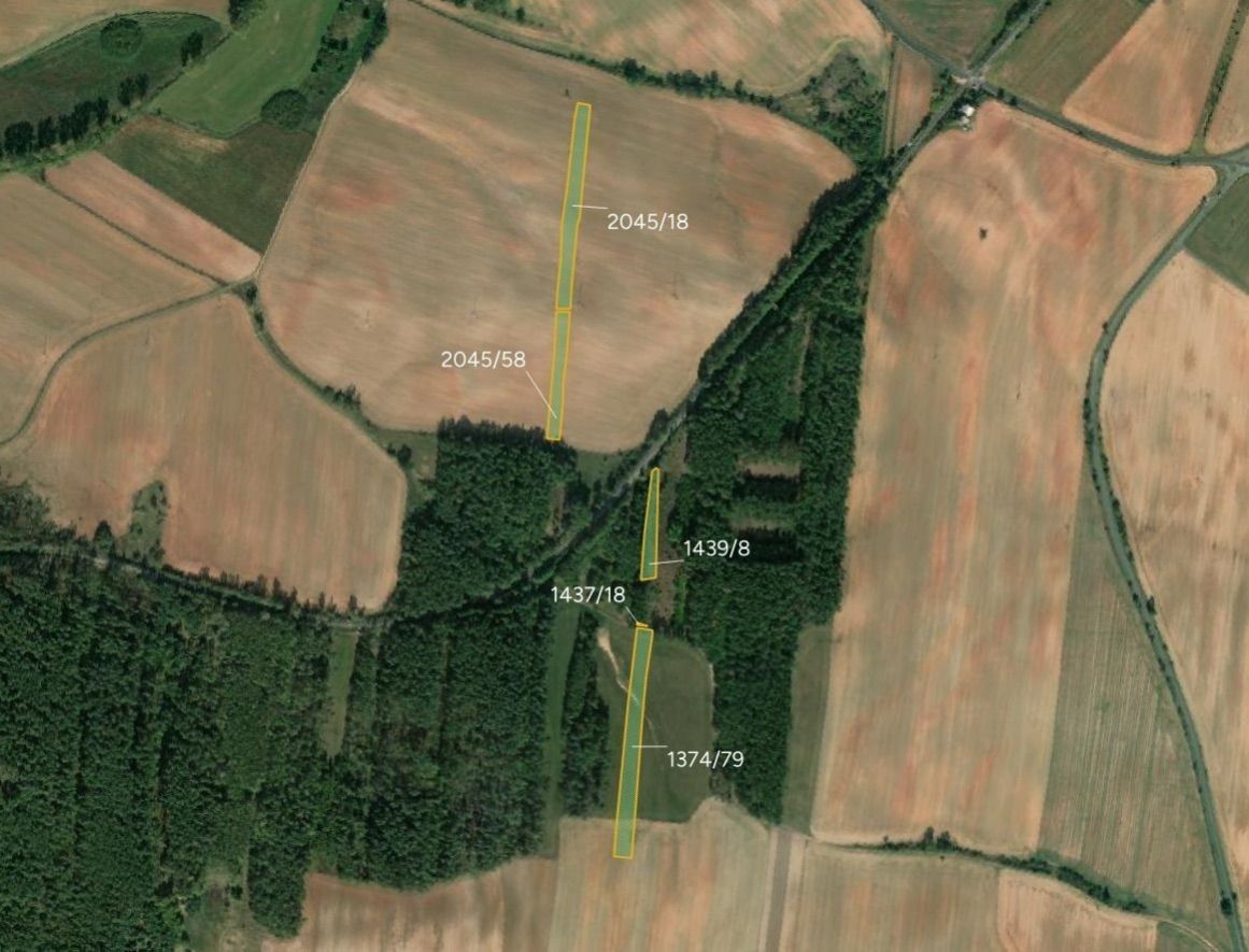 Prodej zemědělský pozemek - Lužná v Čechách, 270 51, 15 155 m²