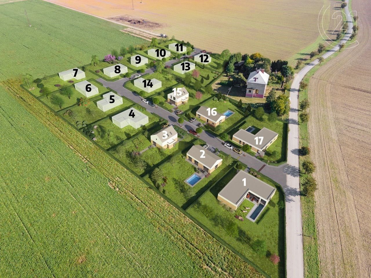 Pozemky pro bydlení, Uničov