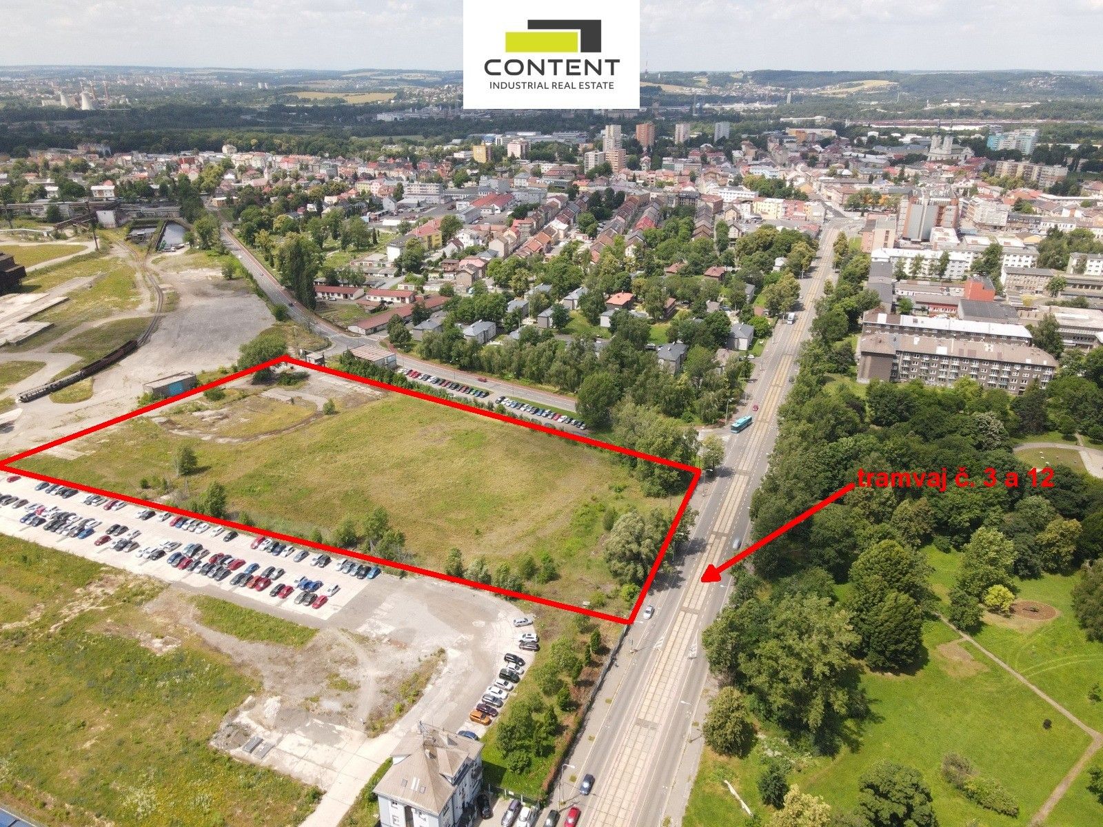 Komerční pozemky, 1. máje, Ostrava, 22 701 m²