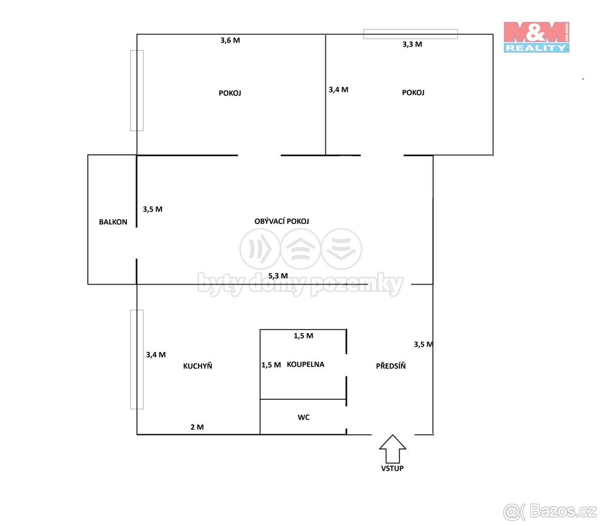 Prodej byt 3+1 - Kopřivnice, 742 21, 64 m²