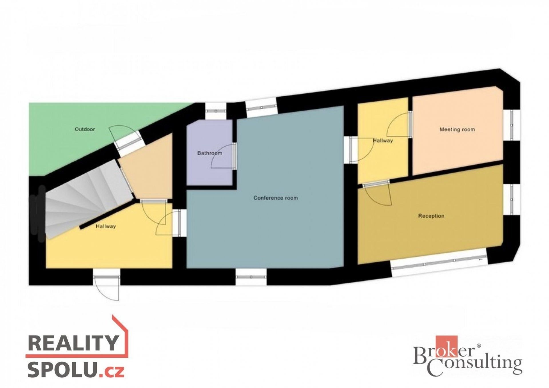 Prodej obchodní prostory - Malé náměstí, Rokycany, 193 m²